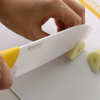 Picture of 5.5" Ceramic Santoku Knife and Ceramic Y Peeler Set - Yellow