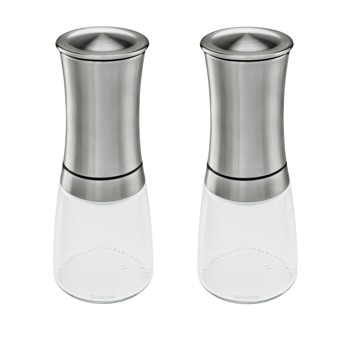Picture of Adjustable Ceramic Spice Mill Set - Stainless Steel