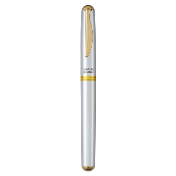 Picture of Wide Executive Ceramic Ball Point Pen - Silver