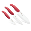 Picture of 5.5" Santoku , 4.5" Utility, 3" Paring - Red