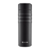Picture of 17 oz Twist Top Ceramic Insulated Travel Mug -Jet Black