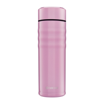 Picture of 17 oz Twist Top Ceramic Insulated Travel Mug -Cotton Candy Pink