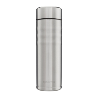 Picture of 17 oz Twist Top Ceramic Insulated Travel Mug - Stainless