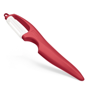 Picture of Vertical Double Edge Ceramic Peeler - Red