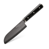 Picture of Premier 5.5" Ceramic Santoku Knife - Etched HIP Blade with Riveted Wood Handle