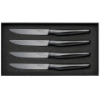 Picture of 4-Piece Micro-Serrated Ceramic Steak Knife Set - Black