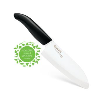 Picture of Bio Series 5.5" Ceramic Santoku Knife - Black/White