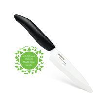 INNOVATIONwhite™ 4.5  Ceramic Utility Knife - White Z212 Blade with  Non-Slip Red Handle