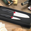 Picture of Revolution 2 Piece Ceramic Knife Gift Set - Black/White 5.5" Santoku and 3" Paring