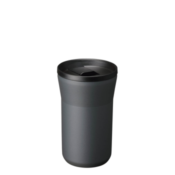 Picture of 12 oz Ceramic Coated Tumbler with Lid  - Dark Gray