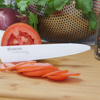 Picture of Revolution 3-Piece Ceramic Knife Set - 6" Chefs, 5" Micro Serrated Tomato and 3" Paring -  Red