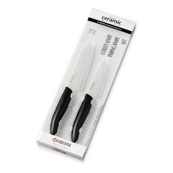 Picture of Revolution 2 Piece Ceramic Knife Set - Black/White 4.5" Utility and 3" Paring