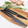 Picture of Revolution 5-PC Stainless Steel Block Set with 4 Black Ceramic Knives (7", 5.5",4.5", 3")