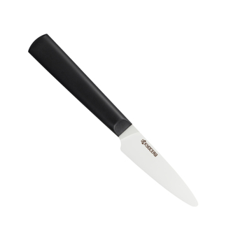 INNOVATIONwhite™ 3 Ceramic Paring Knife - White Z212 Blade with Non-Slip  Black Handle