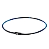 Picture of Titanium Necklace Shader-Blue/Black- 2 Sizes