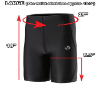 Picture of Compression Shorts Quarter Black -4 Sizes