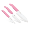 Picture of 5.5" Santoku , 4.5" Utility, 3" Paring - Pink 