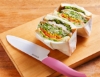 Picture of 5.5" Santoku , 4.5" Utility, 3" Paring - Pink 