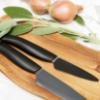 Picture of 5.5" Santoku , 4.5" Utility, 3" Paring - Black Knife Set
