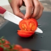 Picture of Revolution Ceramic 5" Micro Serrated Tomato Knife - Red/White Blade