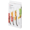 Picture of 5.5" Santoku , 4.5" Utility, 3" Paring - White
