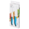 Picture of Revolution 2 Piece Ceramic Knife Set - Blue/White 5.5" Santoku and 4.5" Utility
