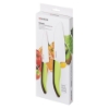 Picture of Revolution 2 Piece Ceramic Knife Set - Green/White 5.5" Santoku and 4.5" Utility