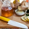 Picture of Revolution 5.5" Ceramic Santoku Knife - Yellow