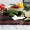 Picture of 5-Piece INNOVATIONwhite® Black Block Set with 4 Knives (6", 5",4.5", 3")