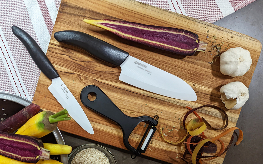 bio series sustainable ceramic knives and ceramic peeler
